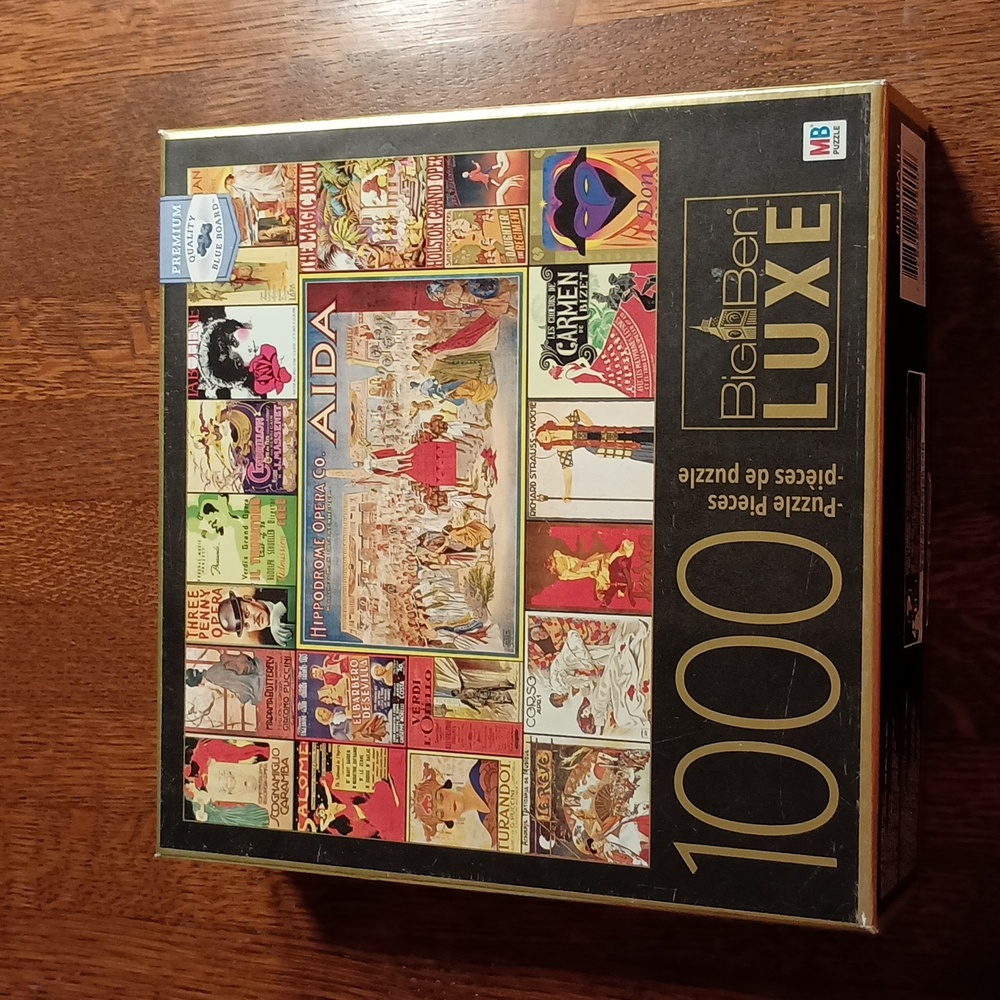 Big Ben 1000 Piece Vintage Opera Posters Puzzle